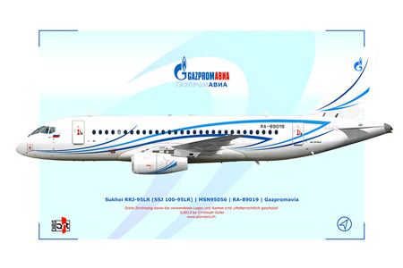 Схема салона азимут ssj 100
