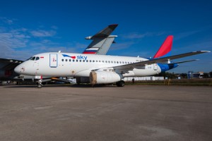 Third Sukhoi Superjet 100 Delivered to Sky Aviation
