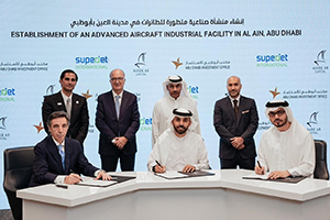 Establishment of an Advance Aircraft Industrial Facility in Al Ain, Abu Dhabi.